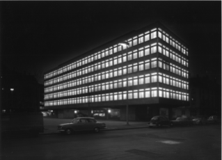 Das Amtshaus im Jahr 1964 (Foto: Heinrich Wolf-Bender, BAZ)